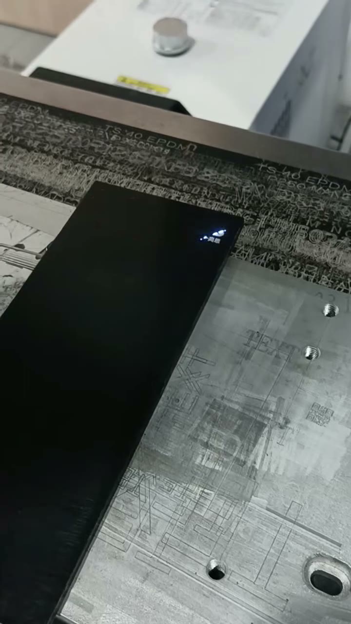 355 nm Nylon Laser Marking Video for Eco Black